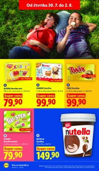 aktuální leták Lidl 30.7.2026-2.8.2026