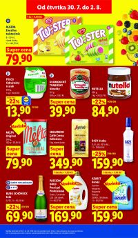 aktuální leták Lidl 30.7.2026-2.8.2026
