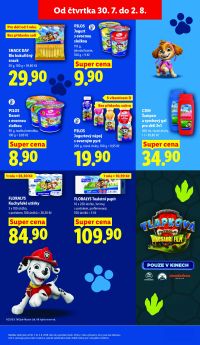aktuální leták Lidl 30.7.2026-2.8.2026