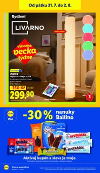 aktuální leták Lidl 30.7.2026-2.8.2026
