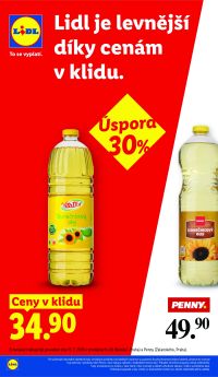 aktuální leták Lidl 30.7.2026-2.8.2026