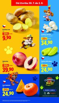 aktuální leták Lidl 30.7.2026-2.8.2026