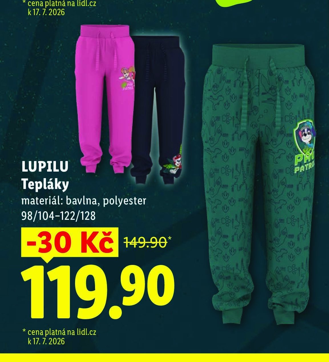 LUPILU Tepláky