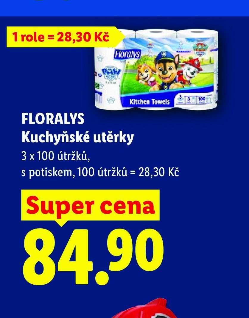 FLORALYS Kuchyňské utěrky