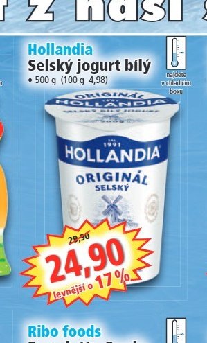 Hollandia Selský jogurt bílý
