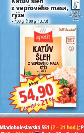 Katův šleh s rýží
