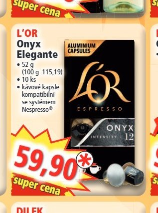 L'OR Onyx Elegante