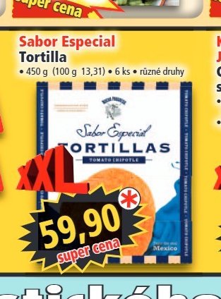 Sabor Especial Tortilla