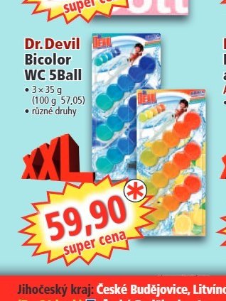 Dr. Devil Bicolor WC 5Ball