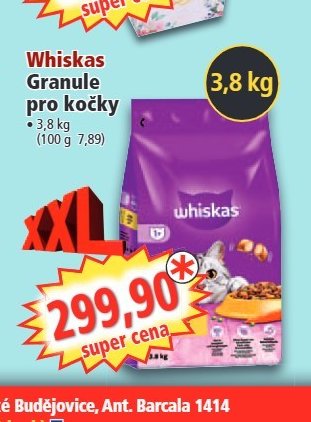 Whiskas Granule pro kočky