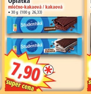 Studentská pečeť Oplatka