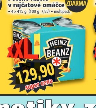 HEINZ Pečené fazole v rajčatové omáčce