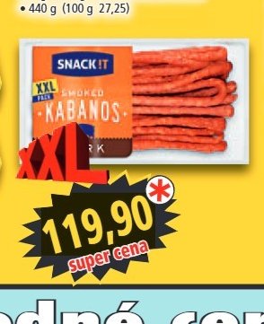Vepřový kabanos XXL