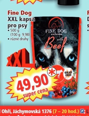 Fine Dog XXL kapsa pro psy