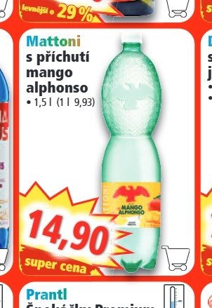 Mattoni s příchutí mango alphonso