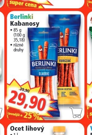 Berlinki Kabanosy