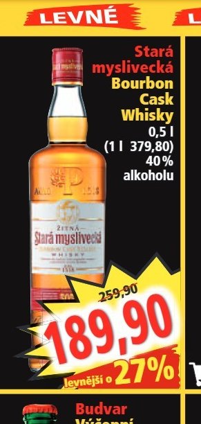 Stará myslivecká Bourbon Cask Whisky