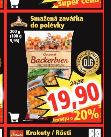 Smažená zavářka do polévky