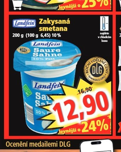 Landfein Zakysaná smetana