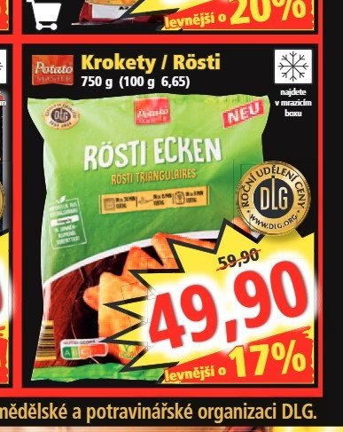 Potato Krokety / Rösti
