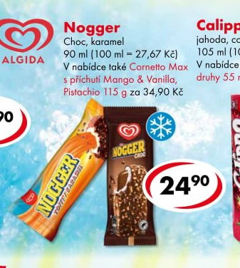 Nogger Choc, karamel