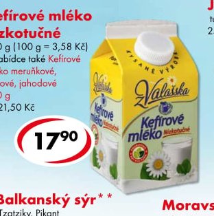 Kefírové mléko nízkotučné