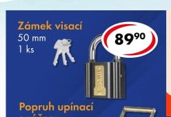 Zámek visací 50 mm