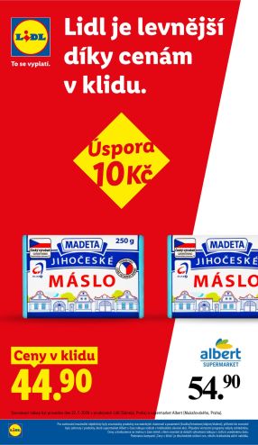 aktuální leták Lidl 30.7.2026-2.8.2026