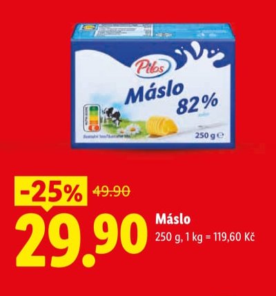 Máslo 250 g