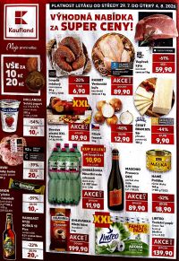 aktuální leták Kaufland 29.7.2026-4.8.2026