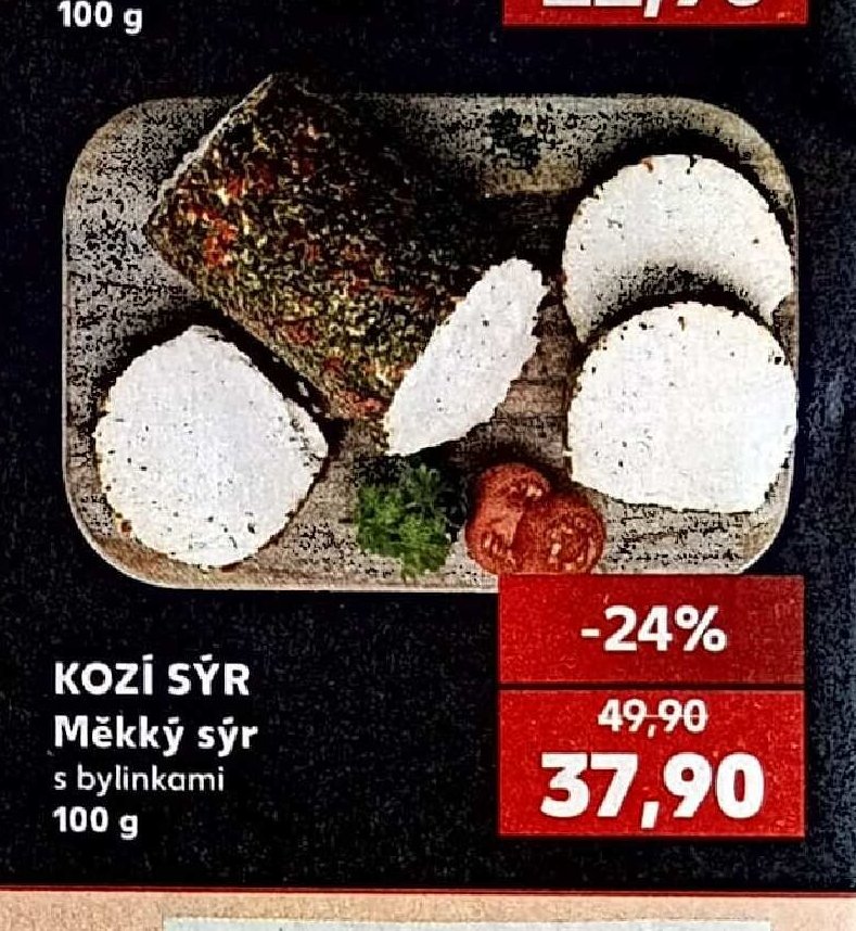 KOZÍ SÝR Měkký sýr s bylinkami - Kaufland aktualniletaky.eu