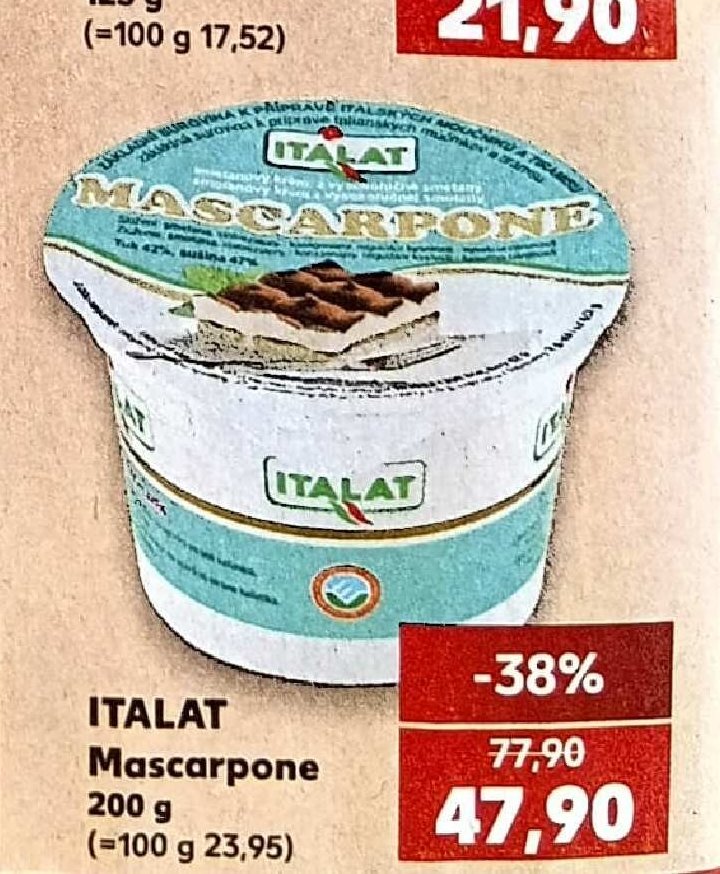 ITALAT Mascarpone - Kaufland aktualniletaky.eu
