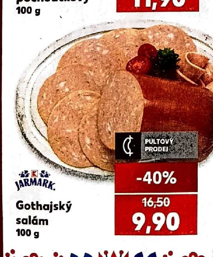 Jarmark Gothajský salám 100 g - Kaufland aktualniletaky.eu