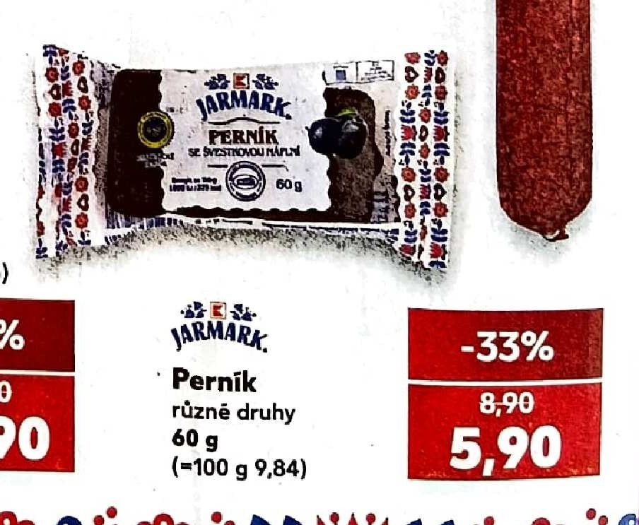 Jarmark Perník různé druhy 60 g - Kaufland aktualniletaky.eu