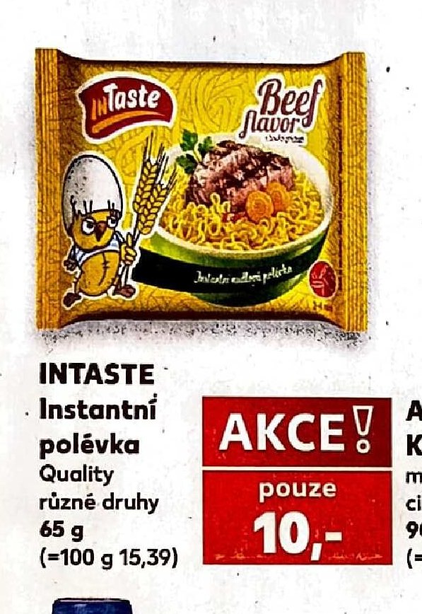 Intaste Instantní polévka Quality - Kaufland aktualniletaky.eu