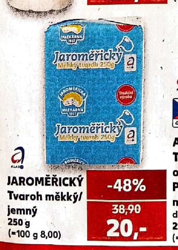 Jaroměřický Tvaroh měkký - Kaufland aktualniletaky.eu