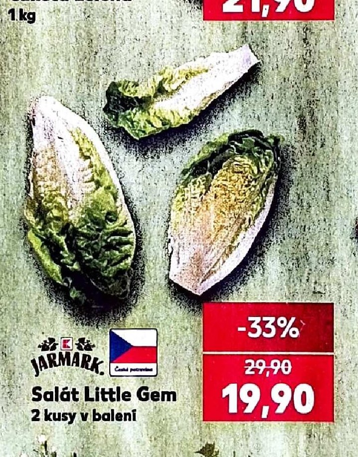 Salát Little Gem - Kaufland aktualniletaky.eu