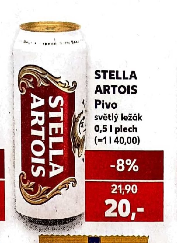 Stella Artois pivo - Kaufland aktualniletaky.eu