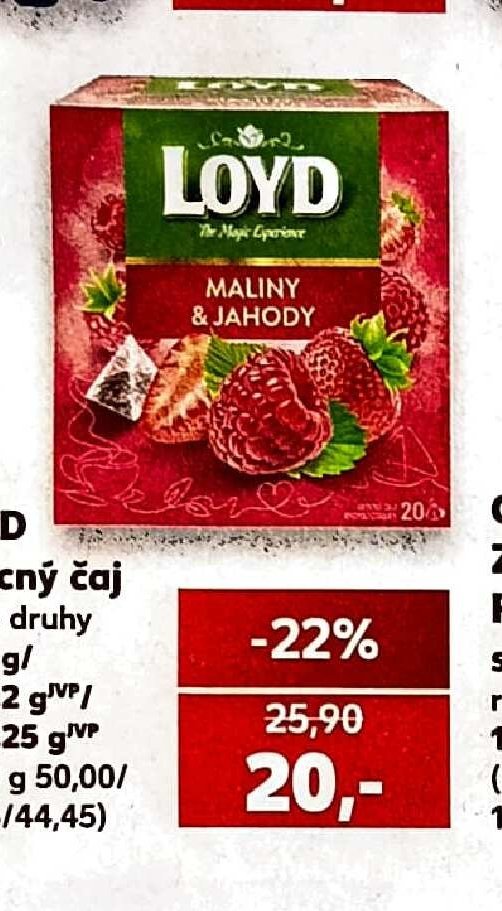 Loyd ovocný čaj - Kaufland aktualniletaky.eu