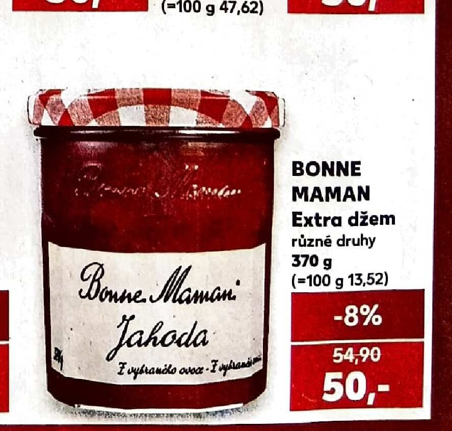 Bonne Maman Extra džem - Kaufland aktualniletaky.eu