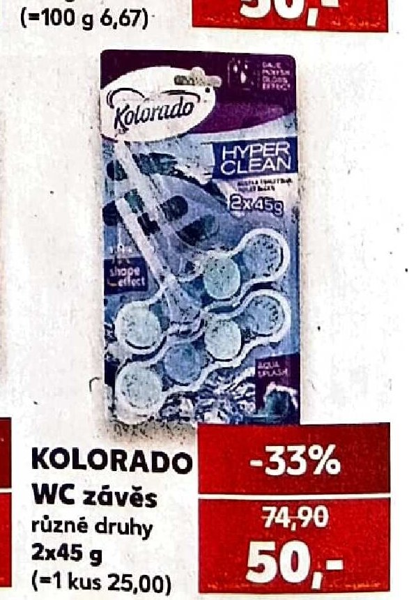 KOLORADO WC závěs - Kaufland aktualniletaky.eu