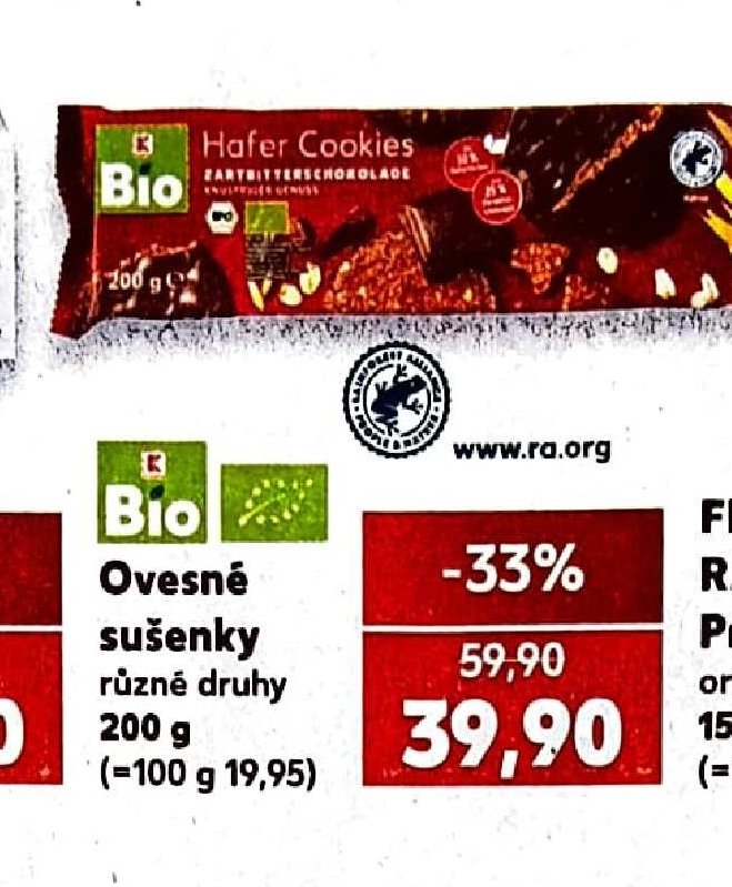 Bio Ovesné sušenky - Kaufland aktualniletaky.eu