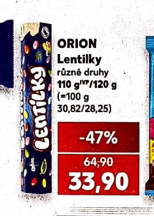 Orion Lentilky - Kaufland aktualniletaky.eu