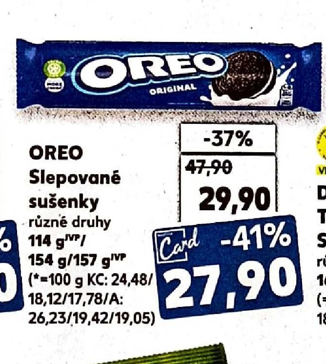 Oreo slepované sušenky - Kaufland aktualniletaky.eu