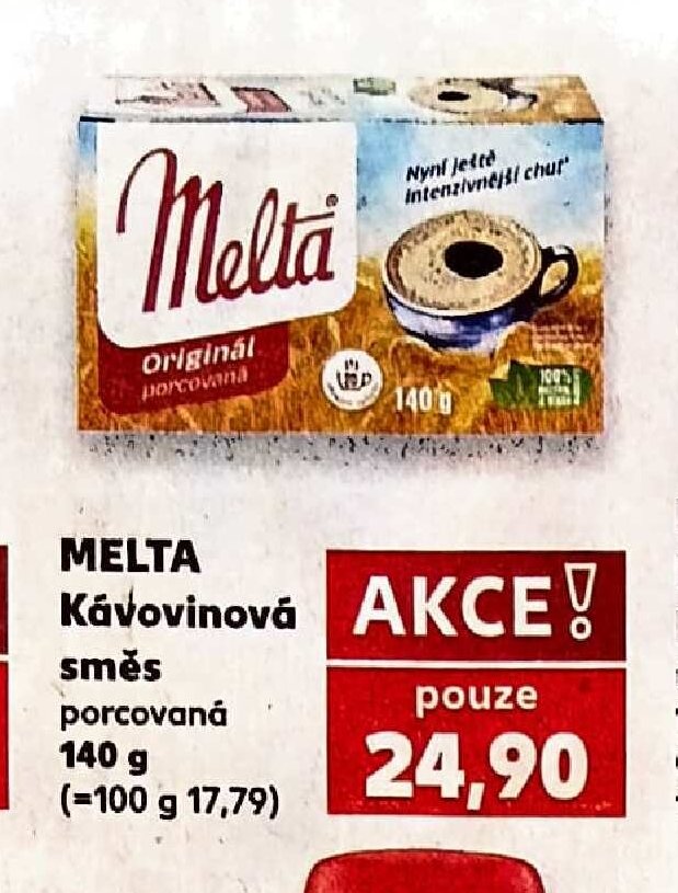 Melta Kávovinová směs - Kaufland aktualniletaky.eu