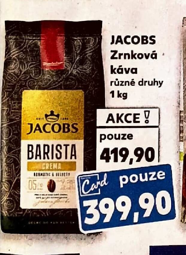 Jacobs Zrnková káva - Kaufland aktualniletaky.eu