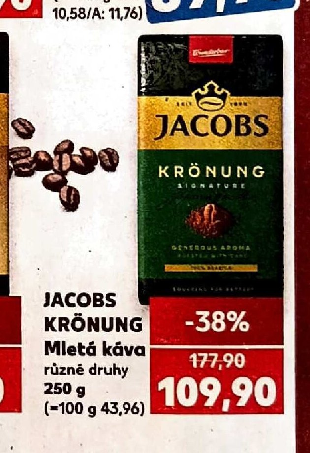 Jacobs Krönung Mletá káva - Kaufland aktualniletaky.eu