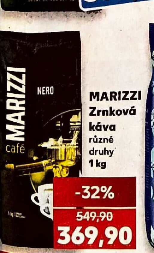 Marizzi Zrnková káva - Kaufland aktualniletaky.eu