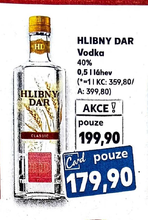 Hlibny Dar Vodka - Kaufland aktualniletaky.eu