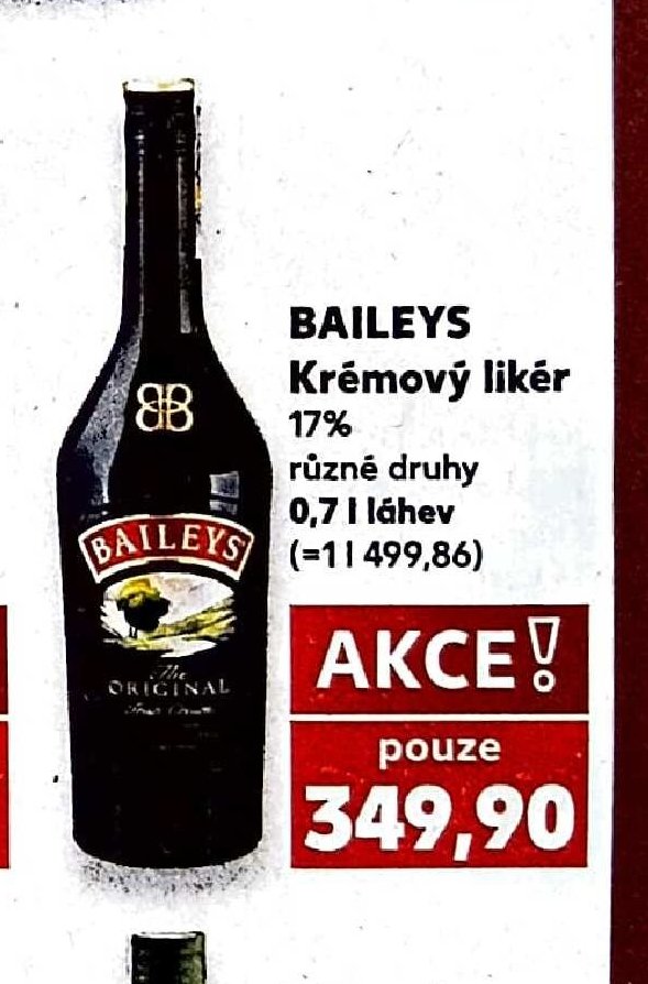 Baileys Krémový likér - Kaufland aktualniletaky.eu